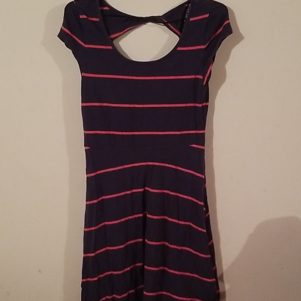 Striped girls dress